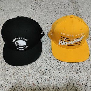 GOLDENSTATE WARRIORS ADJUSTABLE  CAP BUNDLE ! [NWT]